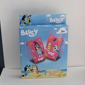 Bluey Kids Swim Bands Floats Ages 3+ Pink